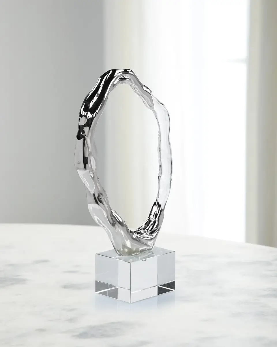 John-Richard Collection Metallic Ice Sculpture, Large | Image 1 John-Richard Collection Metallic Ice Sculpture, Large | Image 1