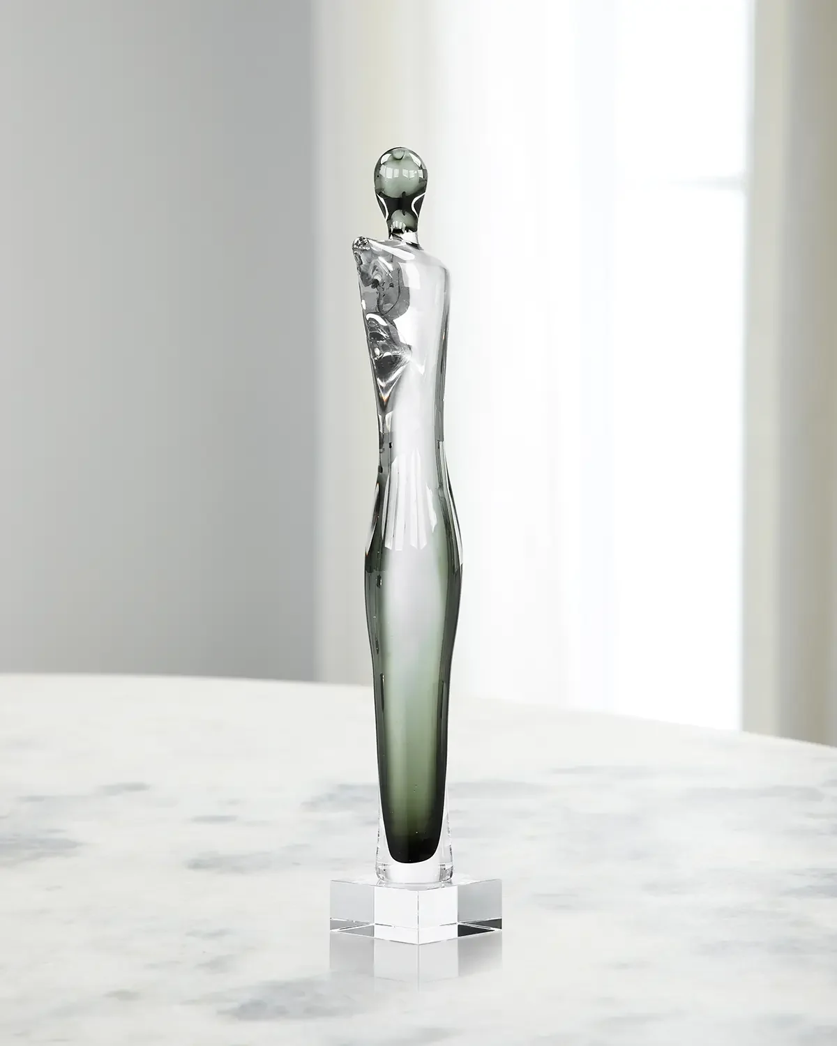 John-Richard Collection Glass Silhouette Sculpture, Large