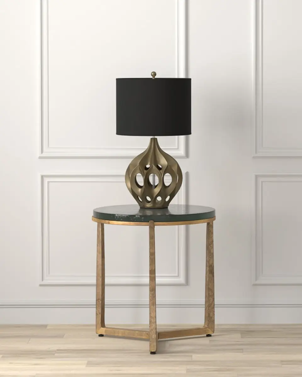 Sarreid Dorsey Round Side Table | Thumbnail 2 Sarreid Dorsey Round Side Table | Thumbnail 2