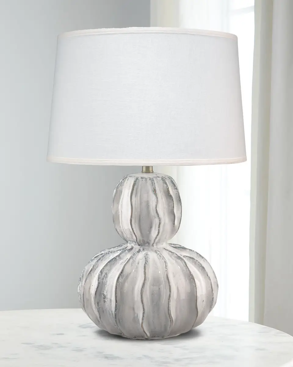 Jamie Young Oceane Gourd 27" Table Lamp | Image 1 Jamie Young Oceane Gourd 27" Table Lamp | Image 1