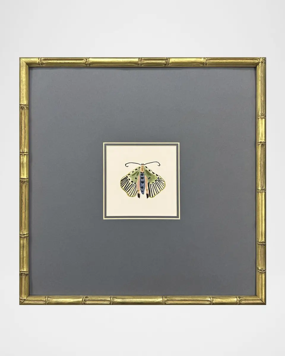 Paragon Decors "Pastel Moths II" Framed Giclees by Farida Zaman | Thumbnail 3 Paragon Decors "Pastel Moths II" Framed Giclees by Farida Zaman | Thumbnail 3