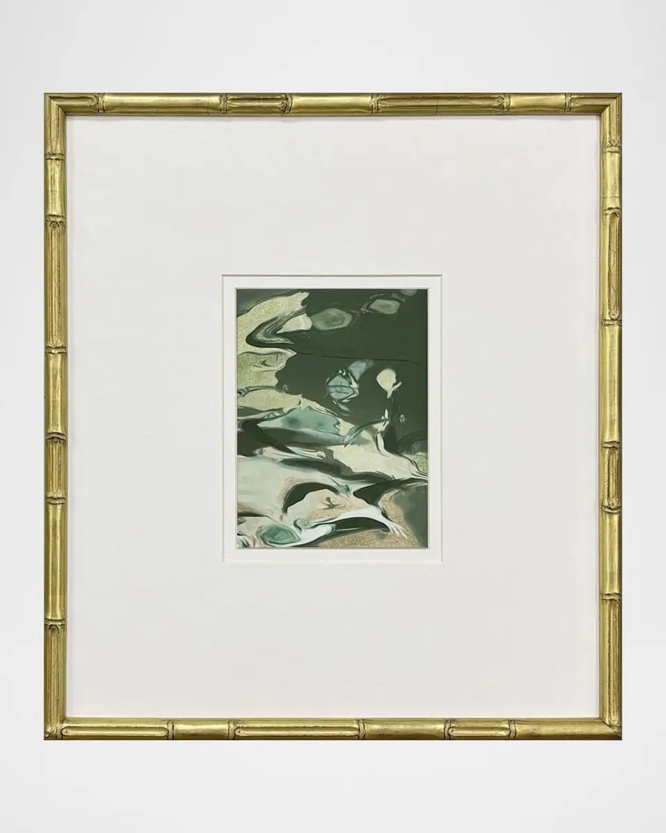 Paragon Decors "Verdant Fusion" Framed Giclees by Anne Rushout, Set of 4 | Thumbnail 2