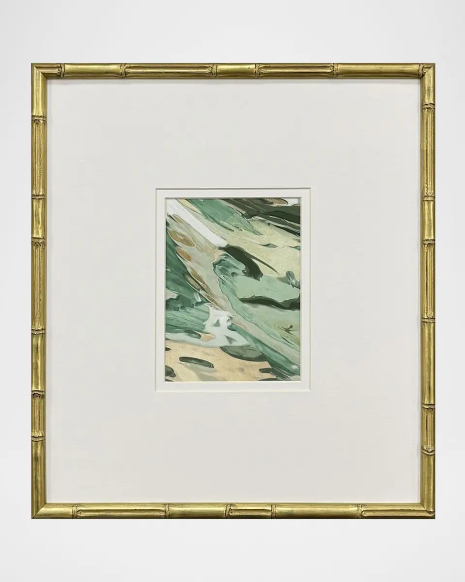 Paragon Decors "Verdant Fusion" Framed Giclees by Anne Rushout, Set of 4 | Thumbnail 3