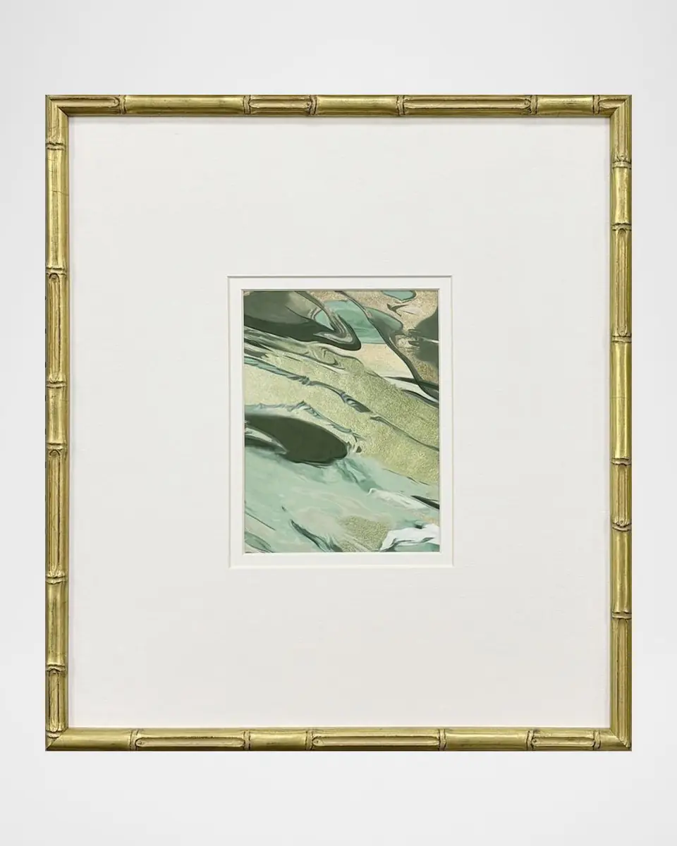 Paragon Decors "Verdant Fusion" Framed Giclees by Anne Rushout, Set of 4 | Thumbnail 4