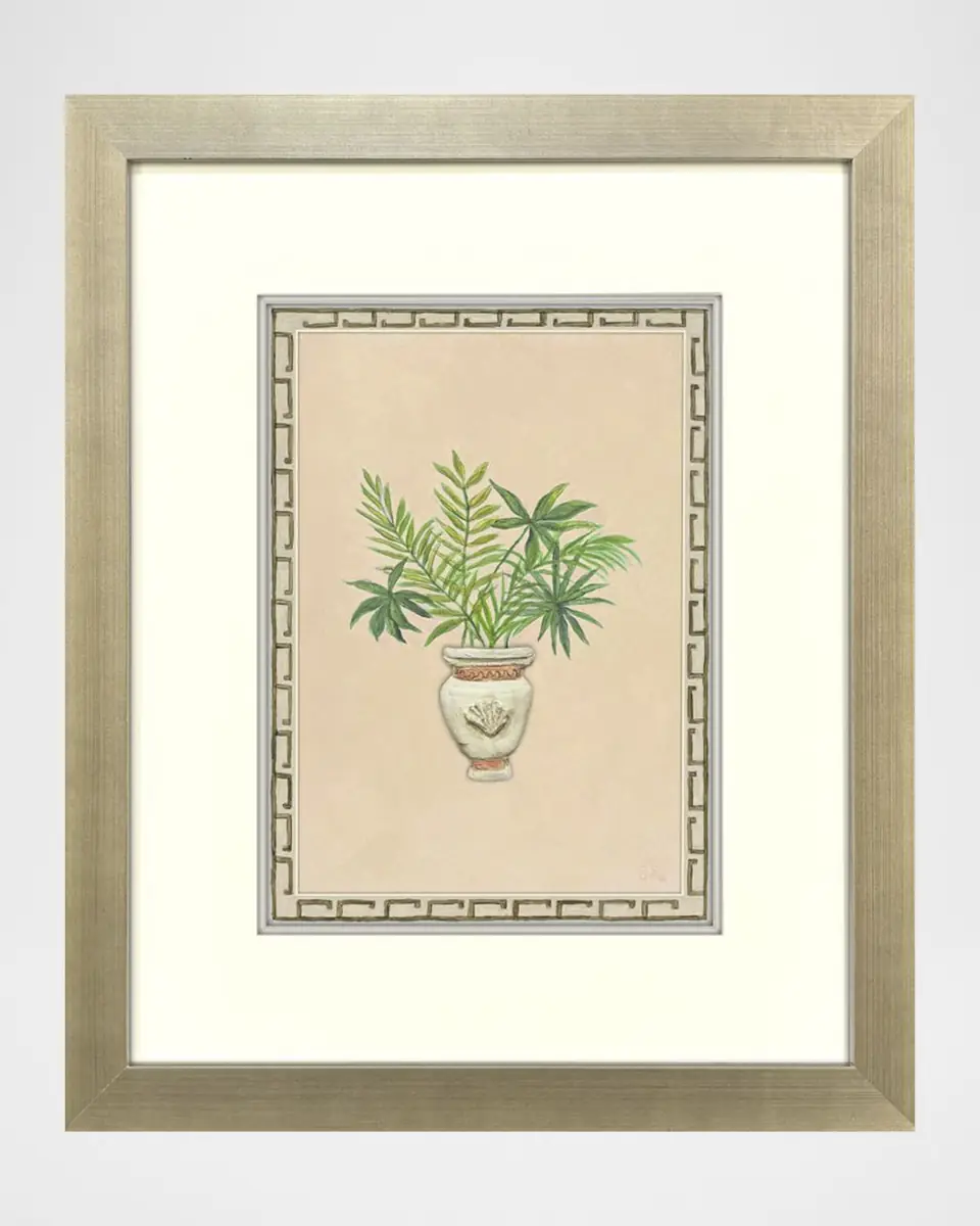 Paragon Decors "Grecian Vase Palm I" Hand-Embellished Giclees by PopJoy Studio, Set of 2 | Thumbnail 2 Paragon Decors "Grecian Vase Palm I" Hand-Embellished Giclees by PopJoy Studio, Set of 2 | Thumbnail 2