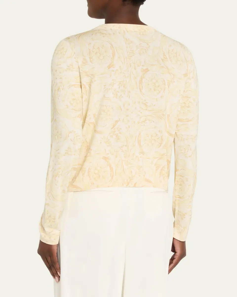 Versace Barocco '92 Knit Cardigan | Thumbnail 3 Versace Barocco '92 Knit Cardigan | Thumbnail 3