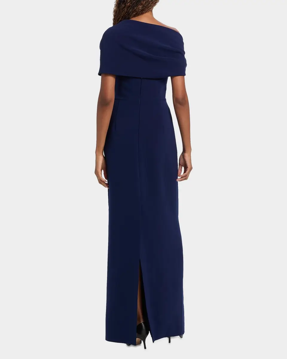 Carolina Herrera Draped Off-Shoulder Gown | Thumbnail 2 Carolina Herrera Draped Off-Shoulder Gown | Thumbnail 2