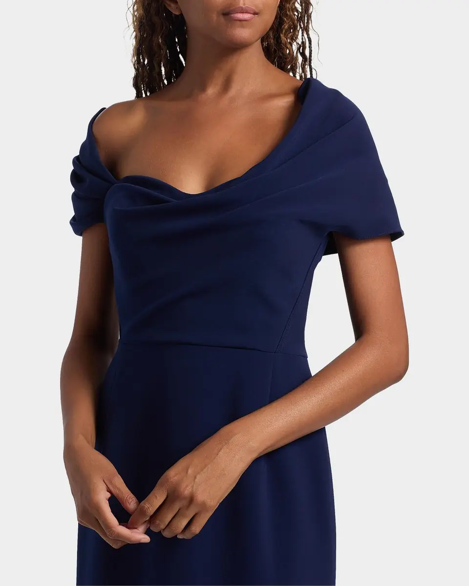 Carolina Herrera Draped Off-Shoulder Gown | Thumbnail 4 Carolina Herrera Draped Off-Shoulder Gown | Thumbnail 4