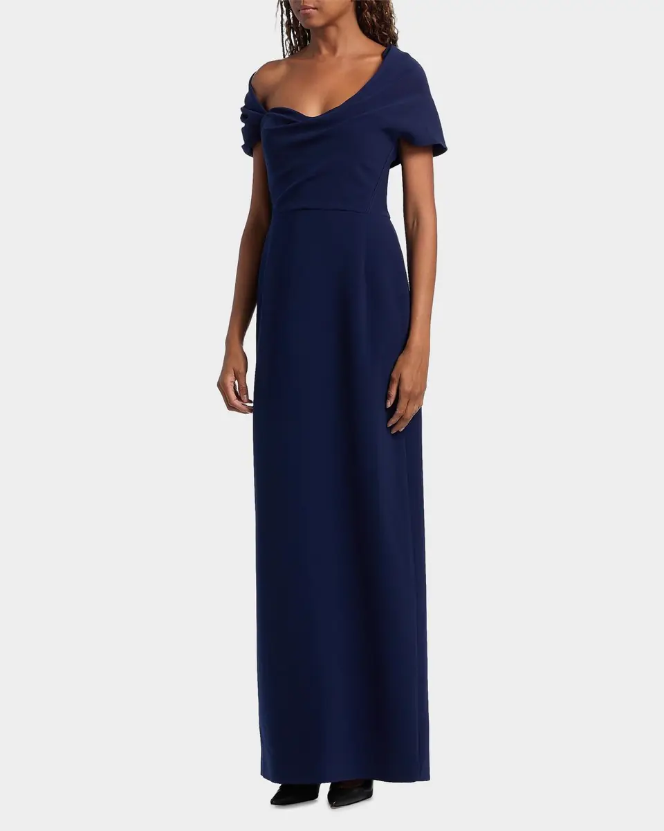 Carolina Herrera Draped Off-Shoulder Gown | Thumbnail 6 Carolina Herrera Draped Off-Shoulder Gown | Thumbnail 6