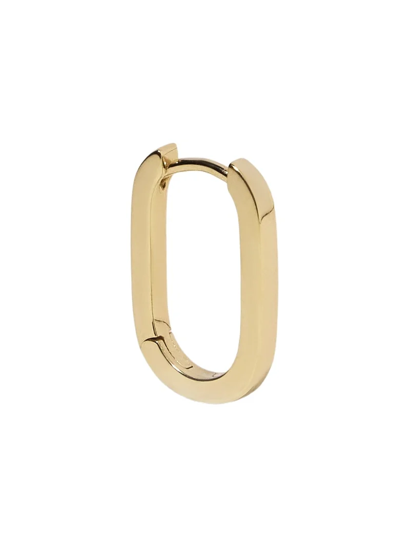 Jennifer Fisher 18k Elongated Link Huggie