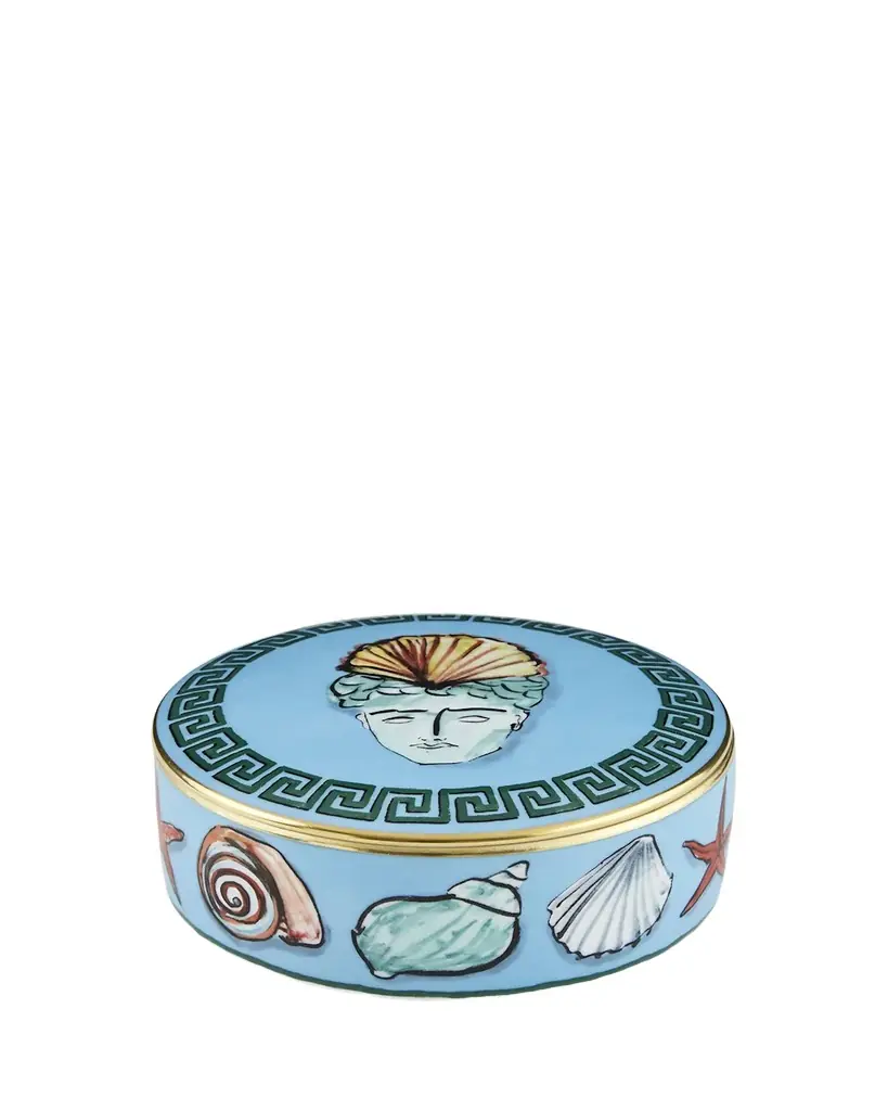 GINORI 1735 Il Viaggio di Nettuno Round Box | Image 1 GINORI 1735 Il Viaggio di Nettuno Round Box | Image 1