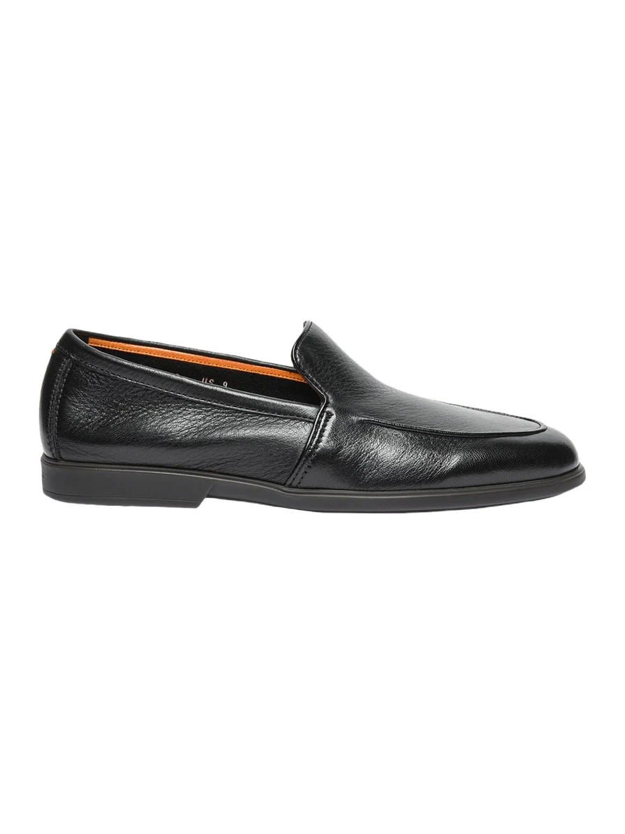 Santoni Men's Malibu Soft Grained Leather Loafers