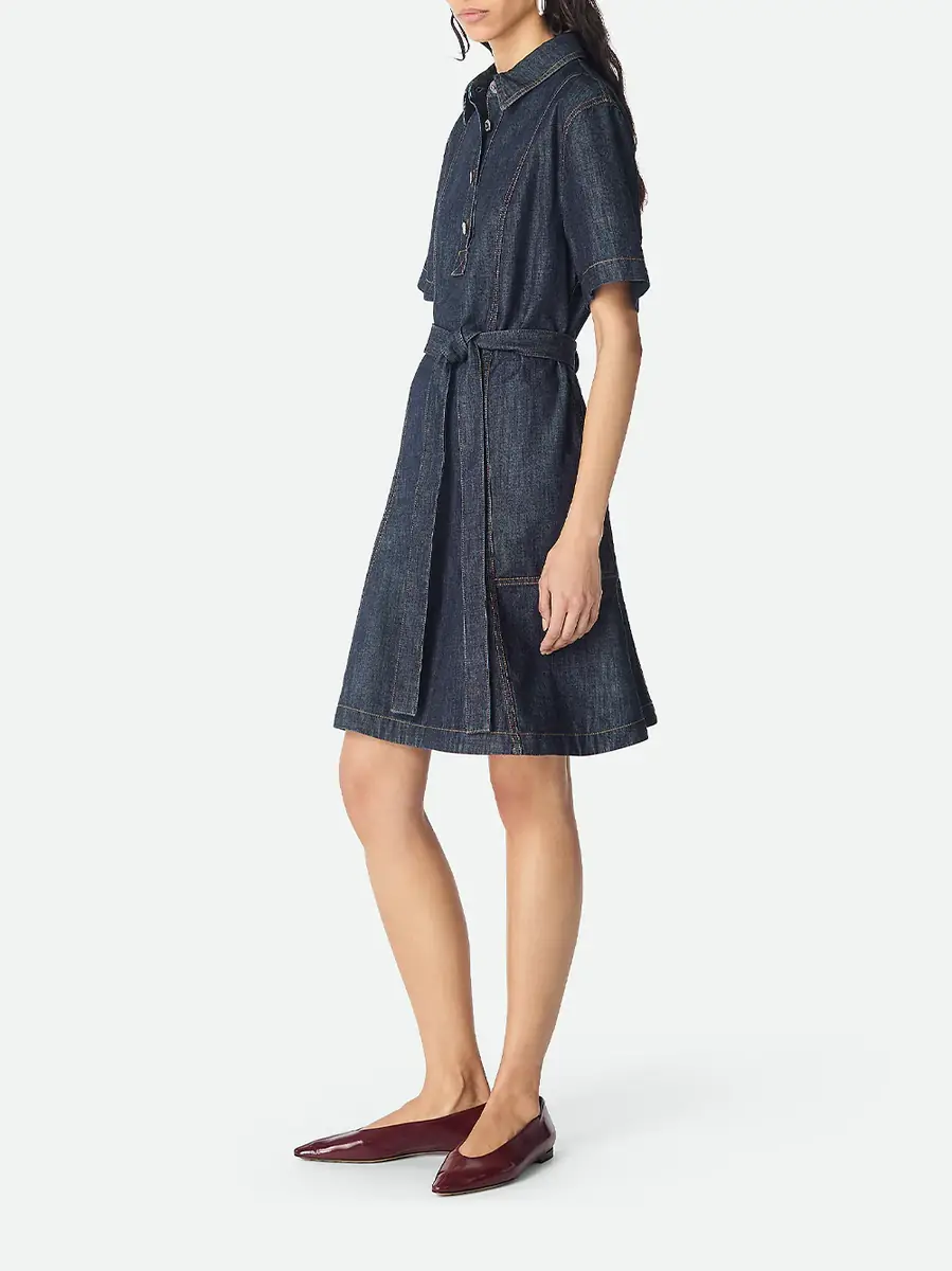 Bottega Veneta Indigo Denim Mini Dress | Thumbnail 2 Bottega Veneta Indigo Denim Mini Dress | Thumbnail 2