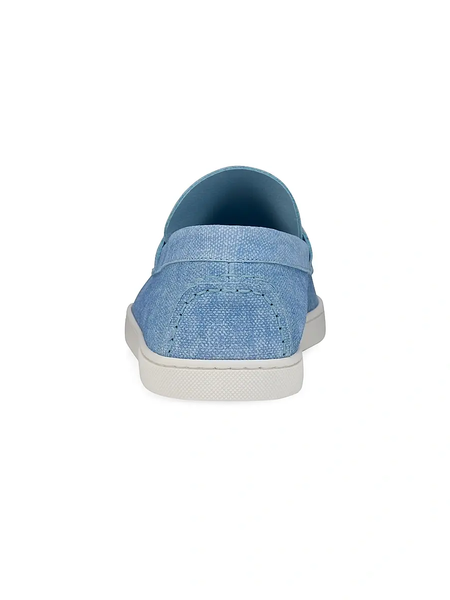 Christian Louboutin Men's Chambeli Boat Shoes - Ceruleo | Thumbnail 3