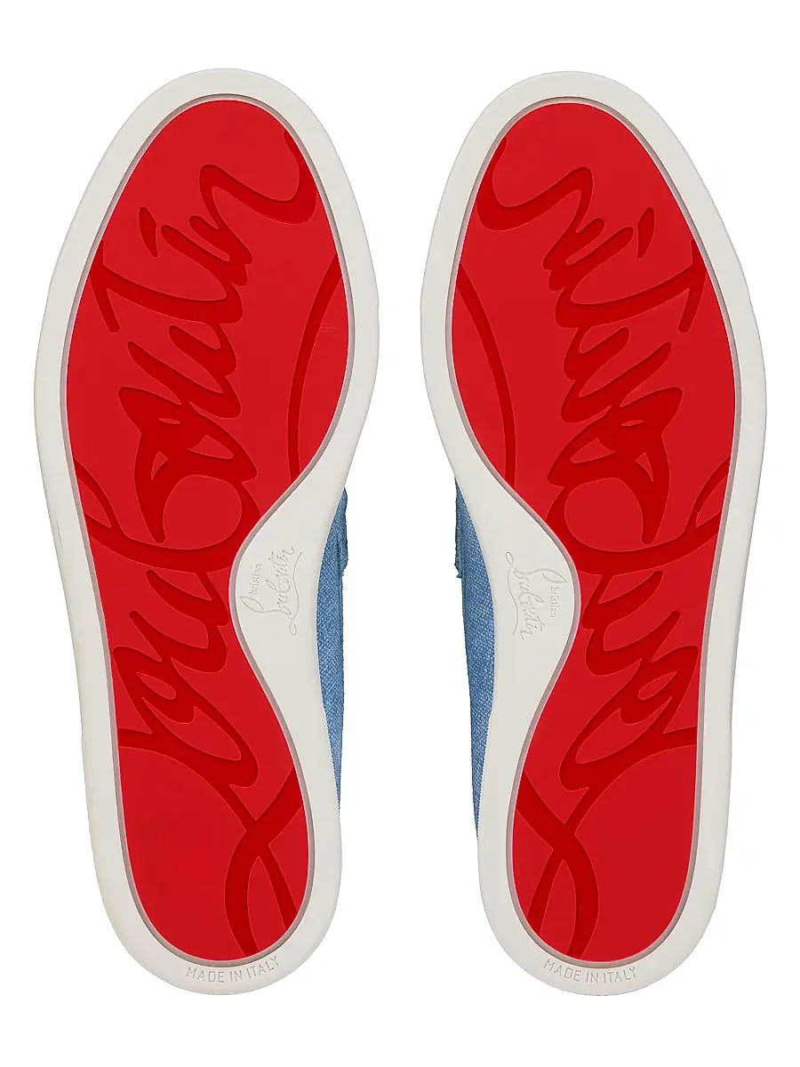 Christian Louboutin Men's Chambeli Boat Shoes - Ceruleo | Thumbnail 5