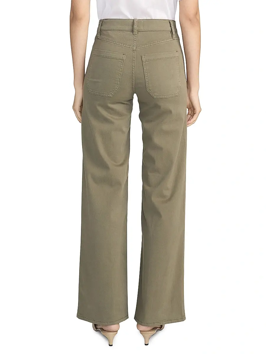 Frame Women's Le Slim Palazzo Cotton-Blend Wide-Leg Jeans | Thumbnail 5 Frame Women's Le Slim Palazzo Cotton-Blend Wide-Leg Jeans | Thumbnail 5