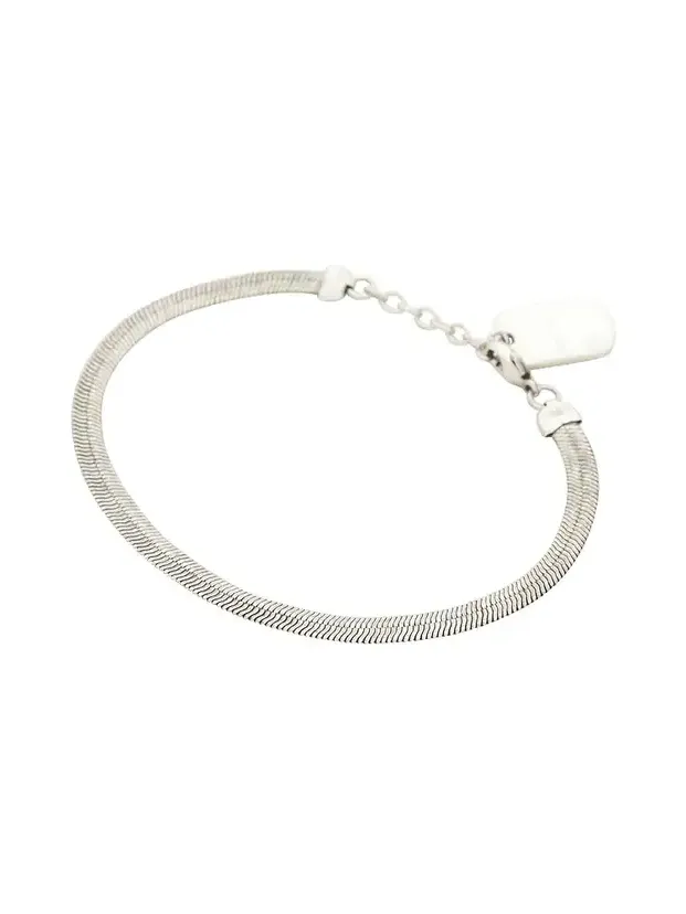 Flat Snake Chain Bracelet