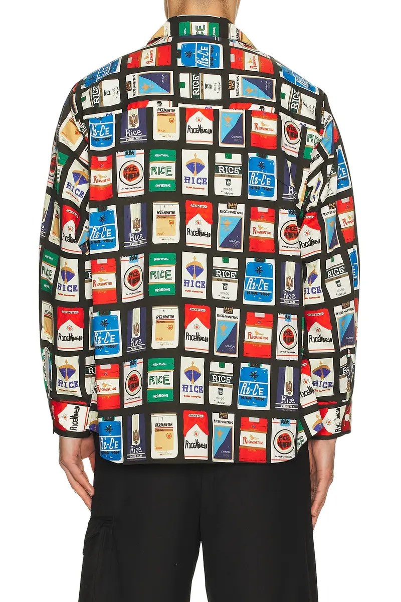 rice nine ten Ciggy Open Collar Shirt | Thumbnail 2