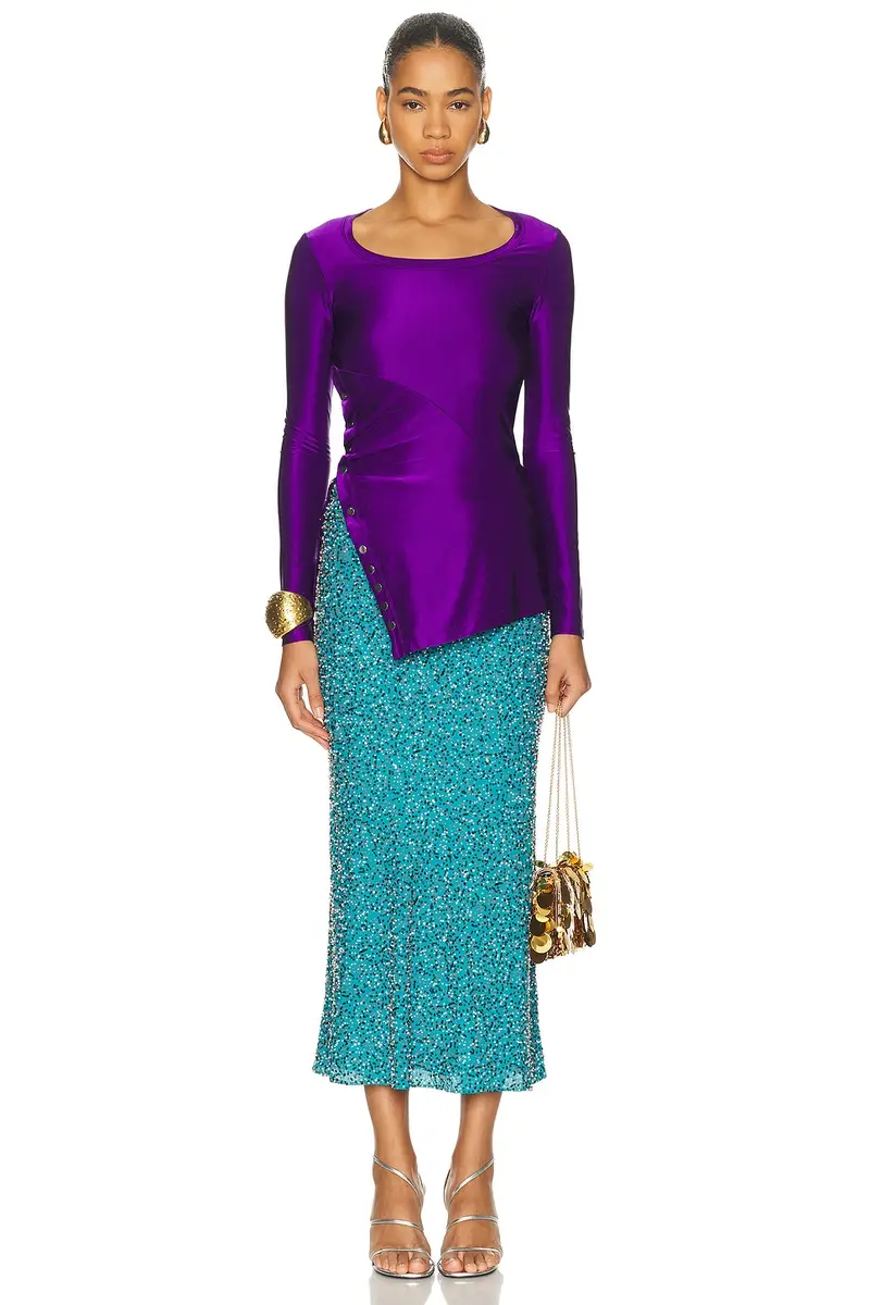 Rabanne Paillette Skirt | Thumbnail 5 Rabanne Paillette Skirt | Thumbnail 5