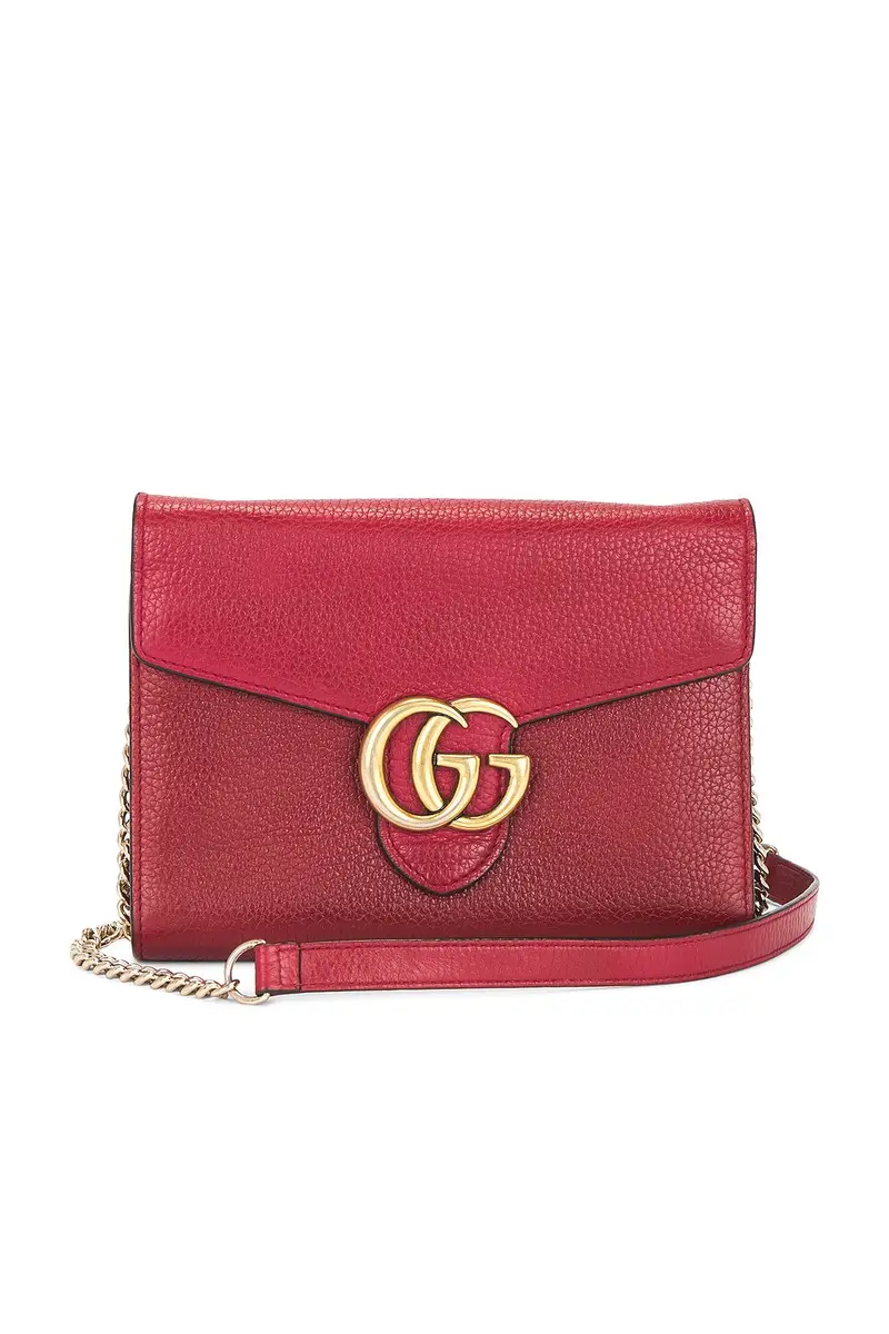 FWRD Renew Gucci GG Marmont Wallet On Chain | Image 1 FWRD Renew Gucci GG Marmont Wallet On Chain | Image 1