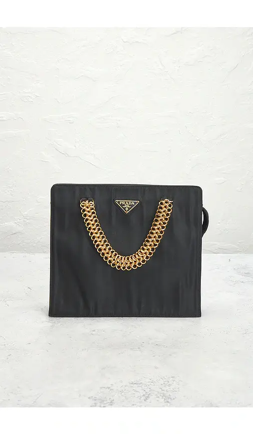 Prada Vintage Tessuto Tote Bag | Thumbnail 4