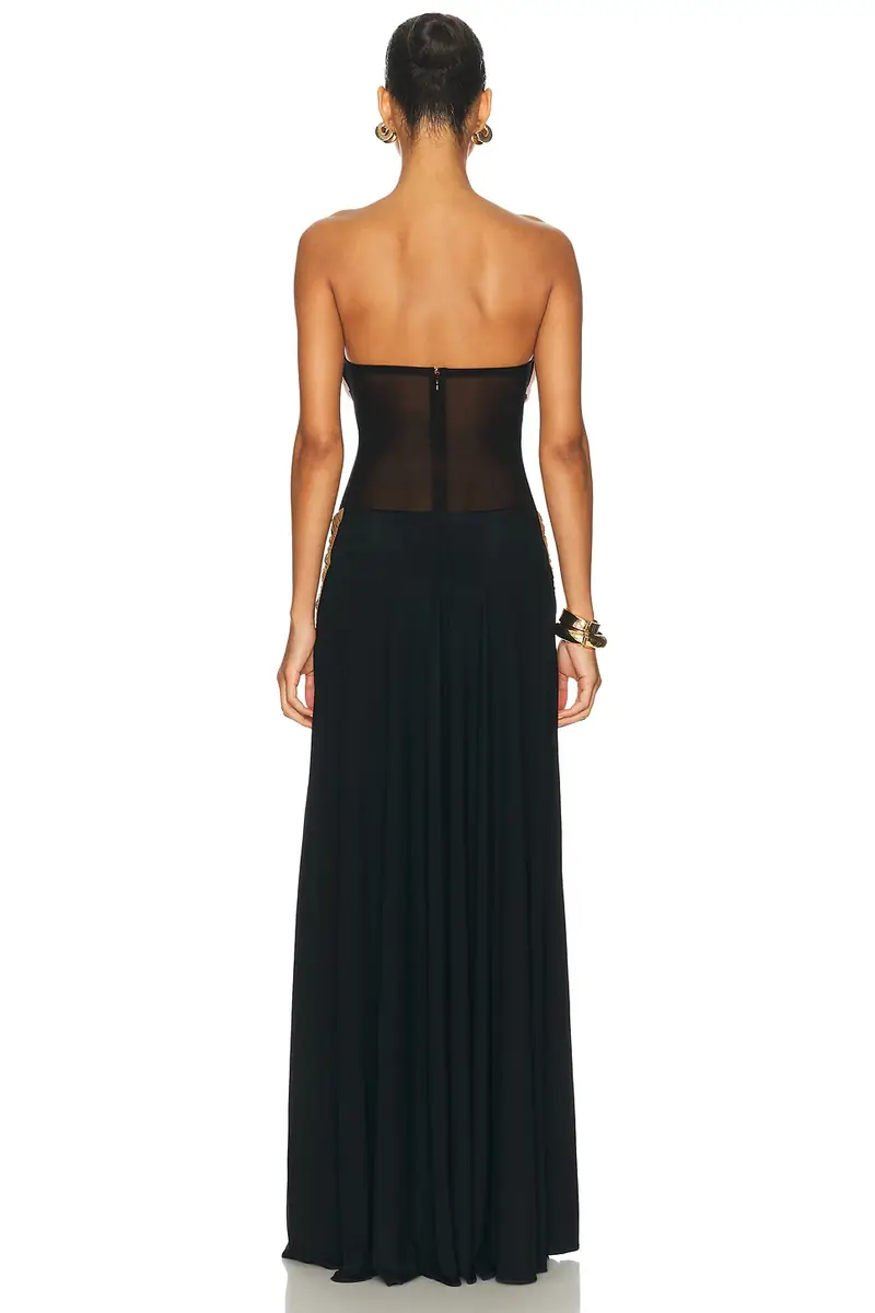 Burc Akyol Caryatid Jersey Dress | Thumbnail 3 Burc Akyol Caryatid Jersey Dress | Thumbnail 3