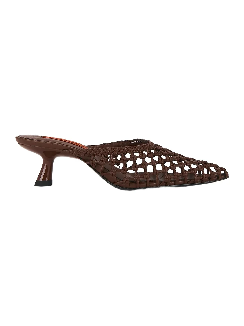Knotted Gala Mule Pump