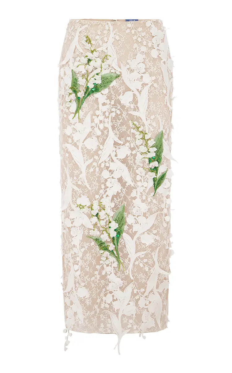 Kyra Embellished Lace Maxi Skirt Kyra Embellished Lace Maxi Skirt