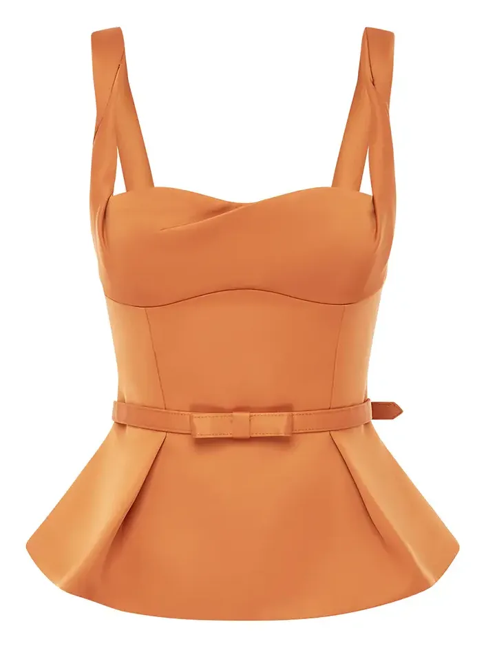 Georgia Peplum Top