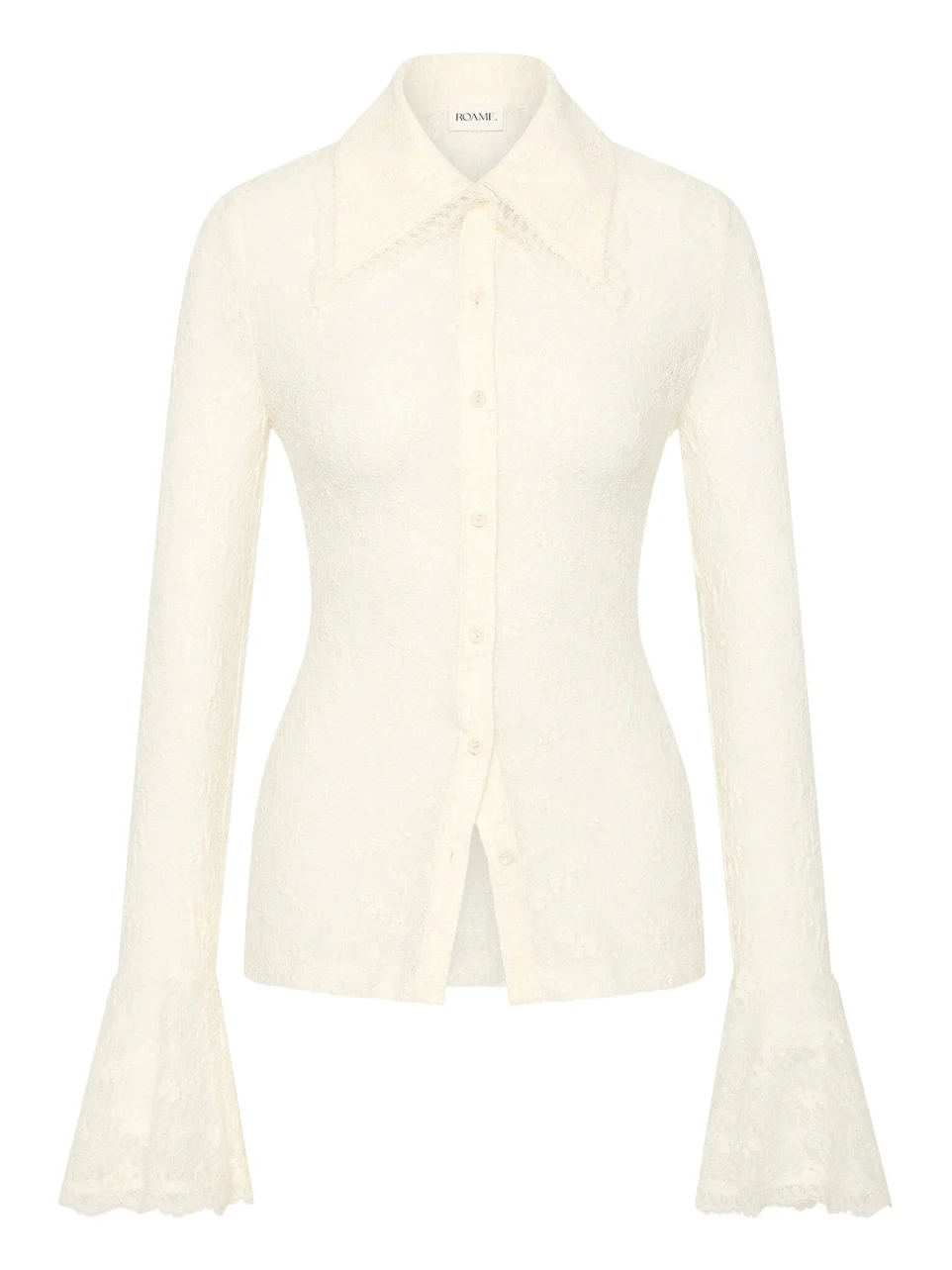 ROAME. Daisie Lace Button Up Shirt