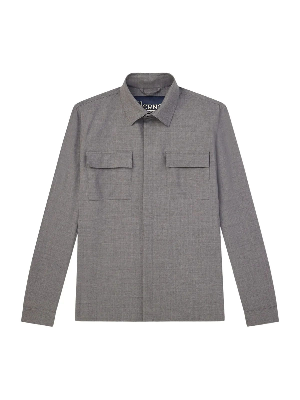 Wool-Blend Overshirt - Men