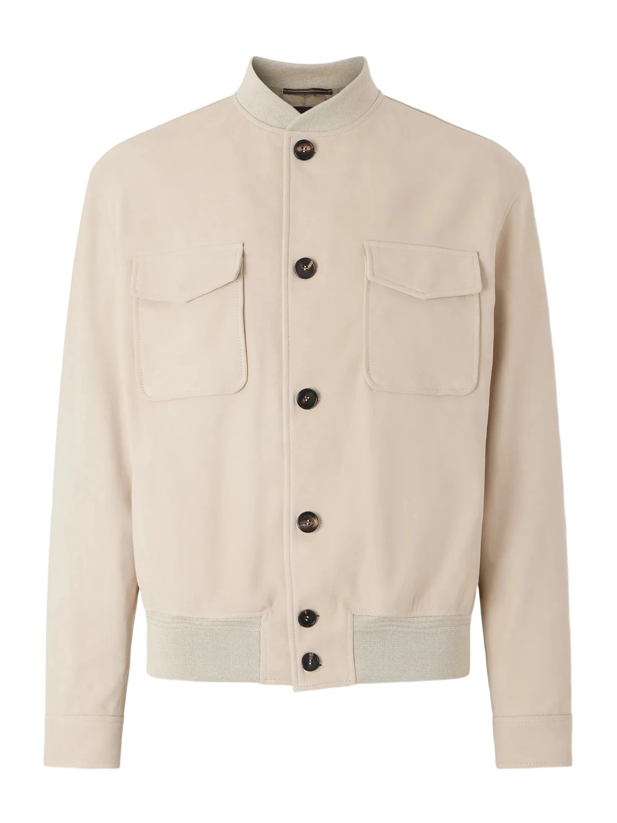 Suede Bomber Jacket - Men Suede Bomber Jacket - Men