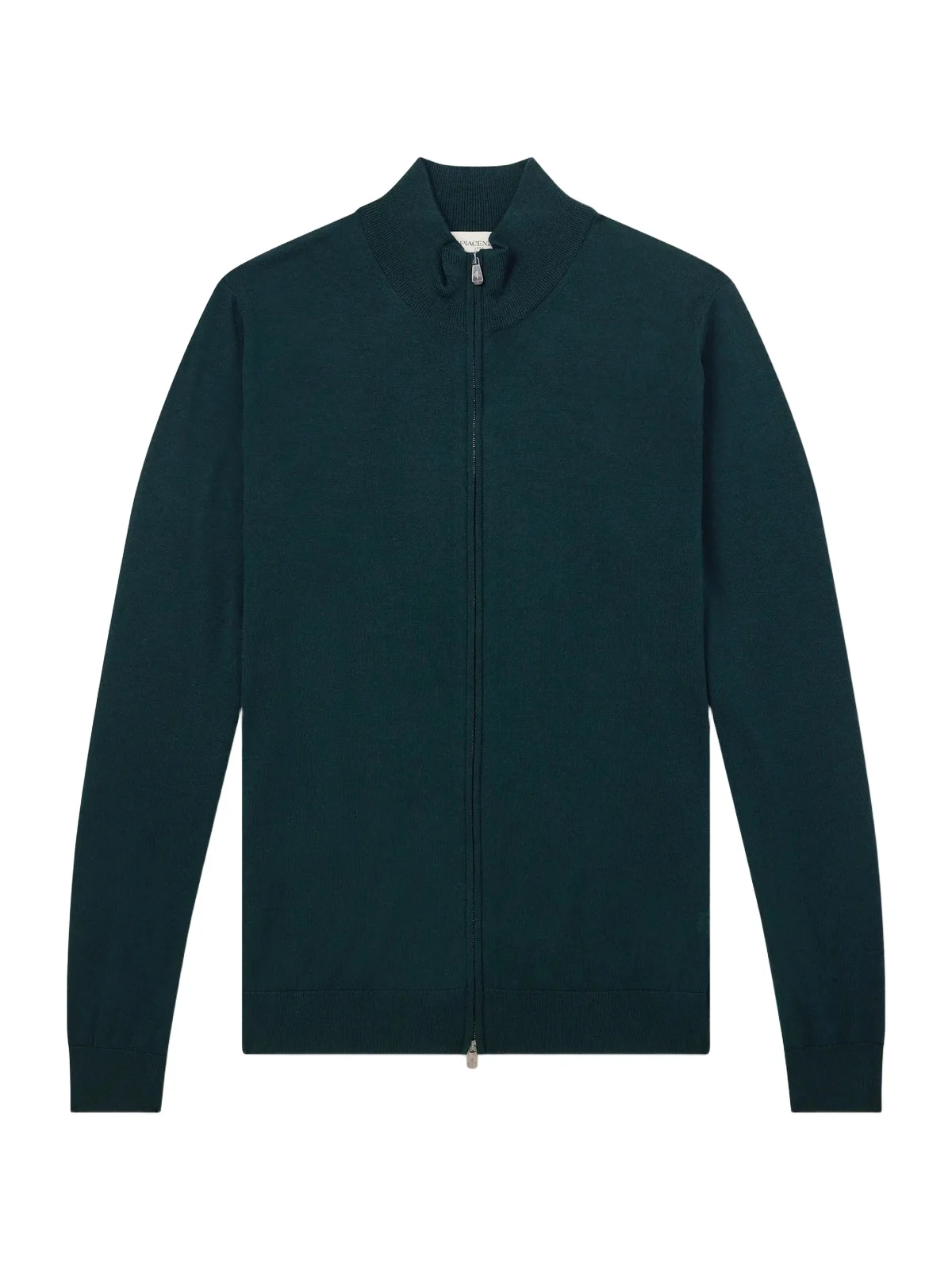 Slim-Fit Virgin Wool Zip-Up Cardigan - Men Slim-Fit Virgin Wool Zip-Up Cardigan - Men