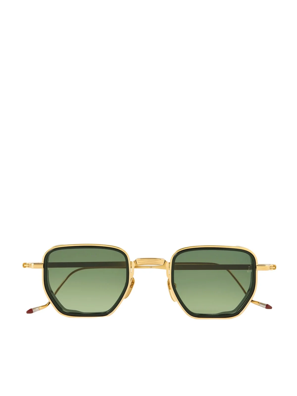 Jacques Marie Mage Atkins D-Frame Gold-Tone Titanium Sunglasses - Men