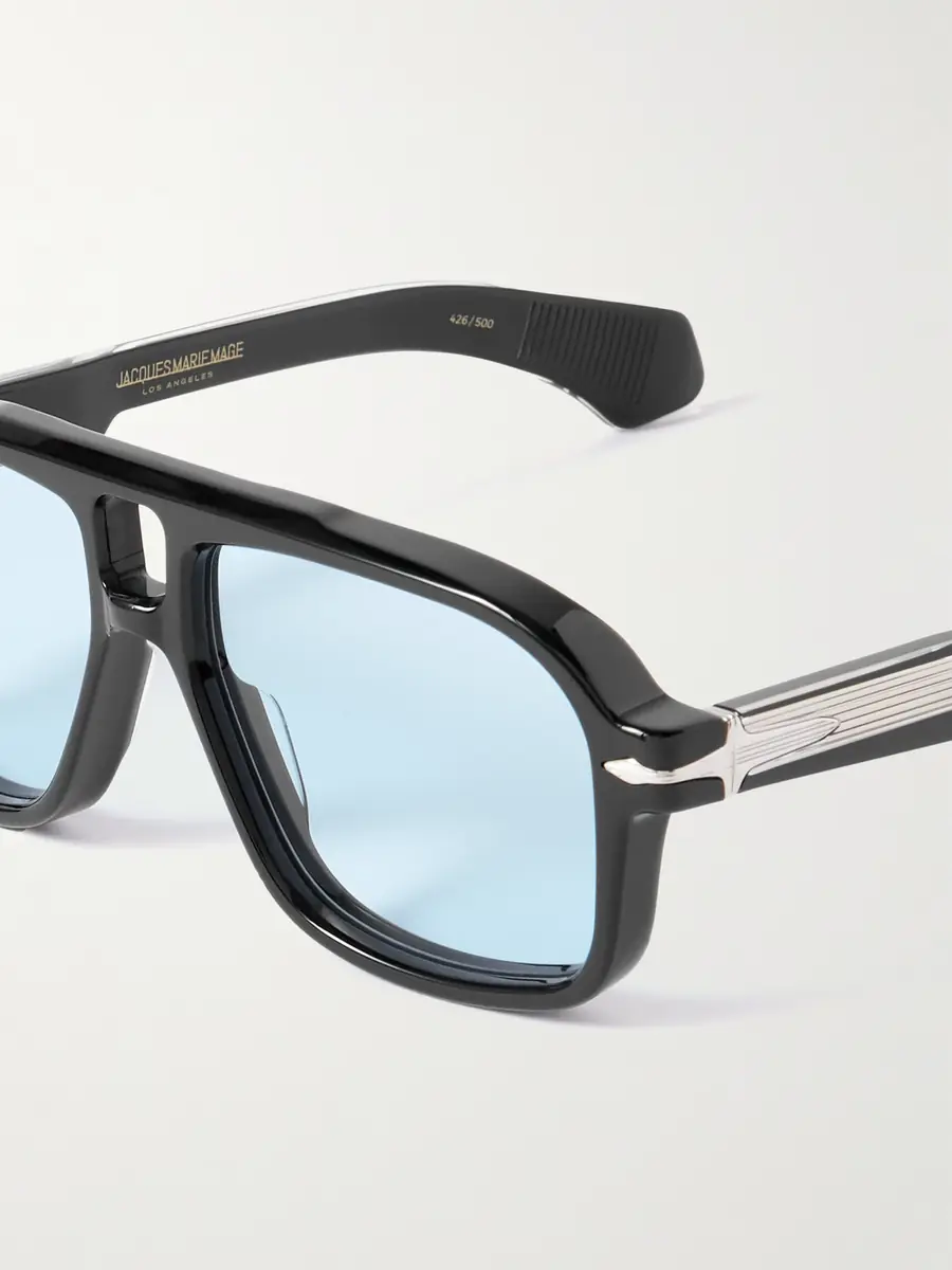 Jacques Marie Mage Elkhart Aviator-Style Acetate Sunglasses - Men | Thumbnail 3 Jacques Marie Mage Elkhart Aviator-Style Acetate Sunglasses - Men | Thumbnail 3