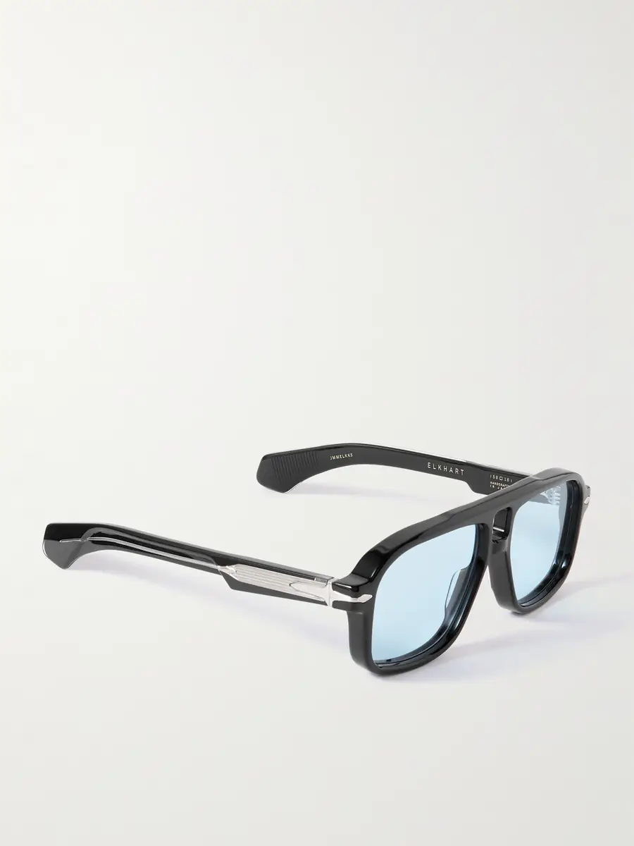 Jacques Marie Mage Elkhart Aviator-Style Acetate Sunglasses - Men | Thumbnail 4 Jacques Marie Mage Elkhart Aviator-Style Acetate Sunglasses - Men | Thumbnail 4