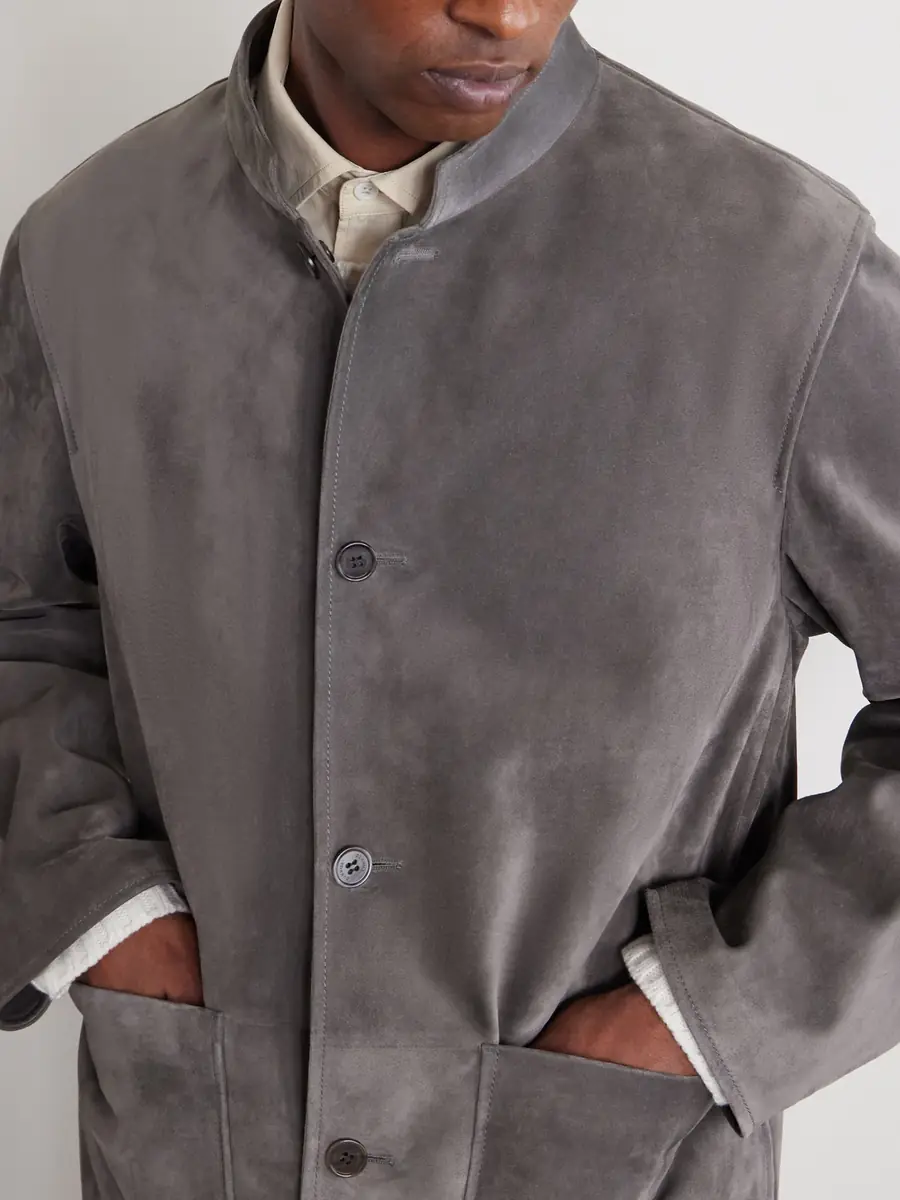 dunhill Suede Jacket - Men | Thumbnail 5 dunhill Suede Jacket - Men | Thumbnail 5