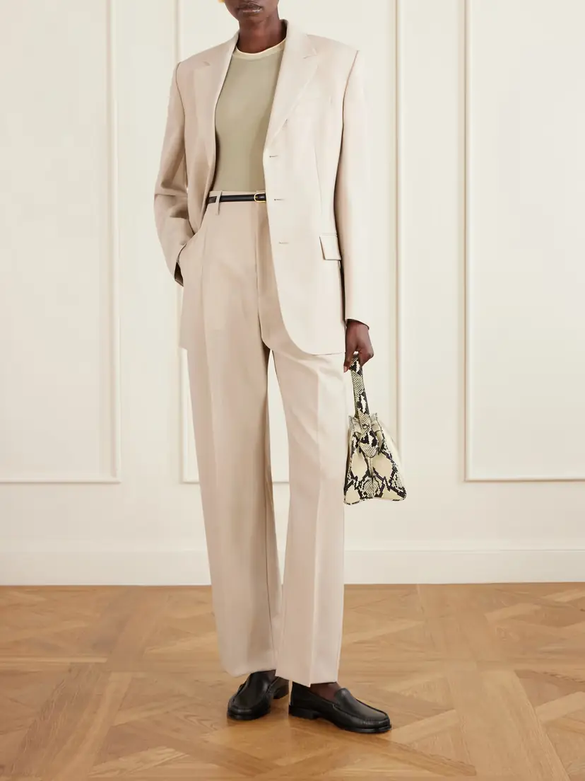 Wardrobe.NYC Wool-crepe Blazer | Thumbnail 2 Wardrobe.NYC Wool-crepe Blazer | Thumbnail 2