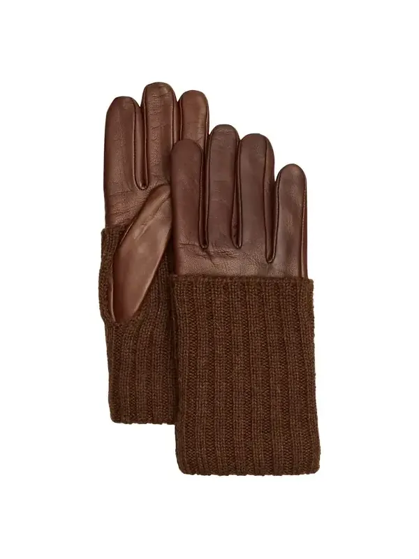 Lambskin Two-Toned Gloves Lambskin Two-Toned Gloves