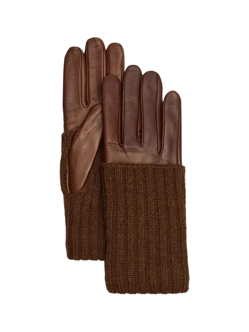 Lambskin Two-Toned Gloves Lambskin Two-Toned Gloves