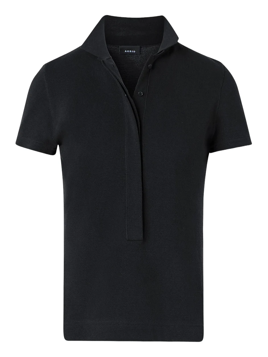 Cotton Pique Short-Sleeve Polo Shirt