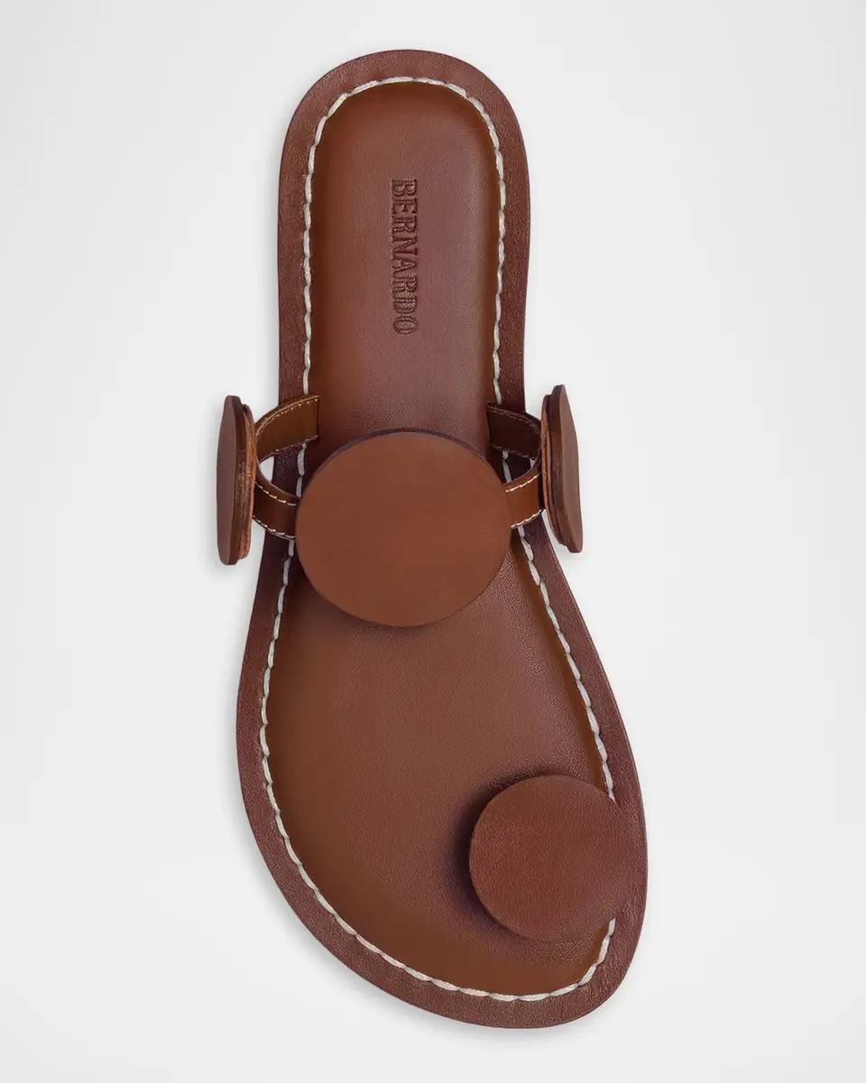 Bernardo New Moon Circle Leather Flat Sandals | Thumbnail 11 Bernardo New Moon Circle Leather Flat Sandals | Thumbnail 11