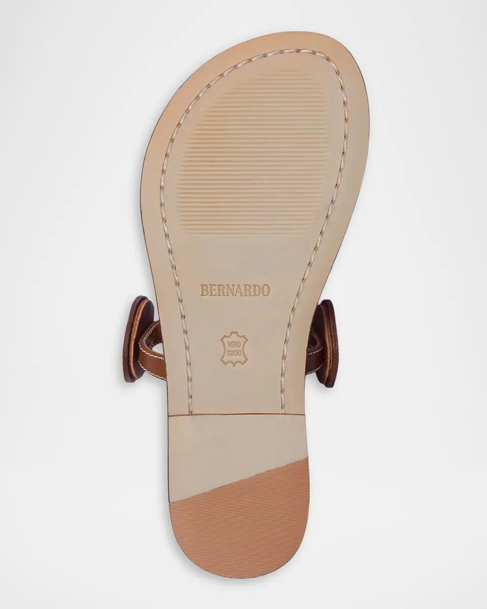 Bernardo New Moon Circle Leather Flat Sandals | Thumbnail 12 Bernardo New Moon Circle Leather Flat Sandals | Thumbnail 12