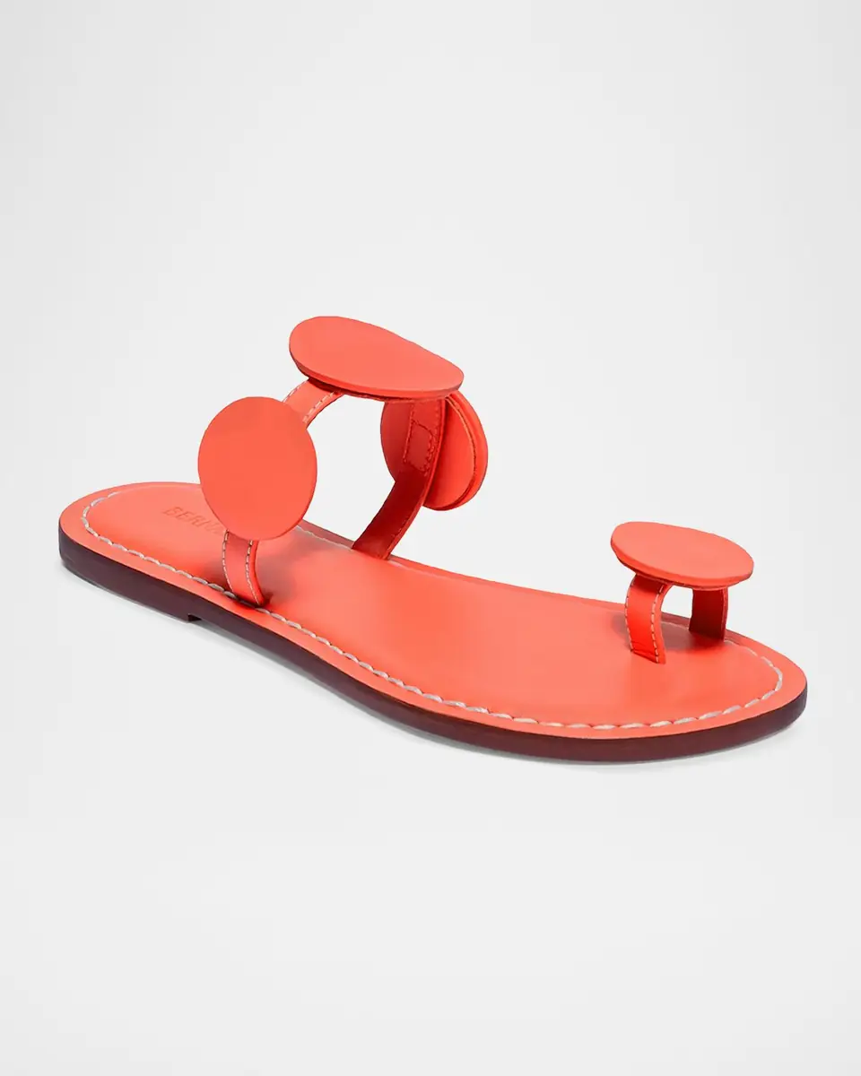 Bernardo New Moon Circle Leather Flat Sandals | Thumbnail 13 Bernardo New Moon Circle Leather Flat Sandals | Thumbnail 13
