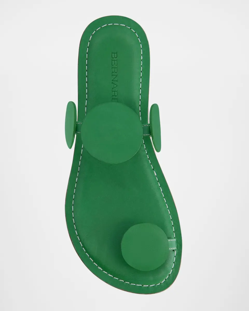Bernardo New Moon Circle Leather Flat Sandals | Thumbnail 3 Bernardo New Moon Circle Leather Flat Sandals | Thumbnail 3