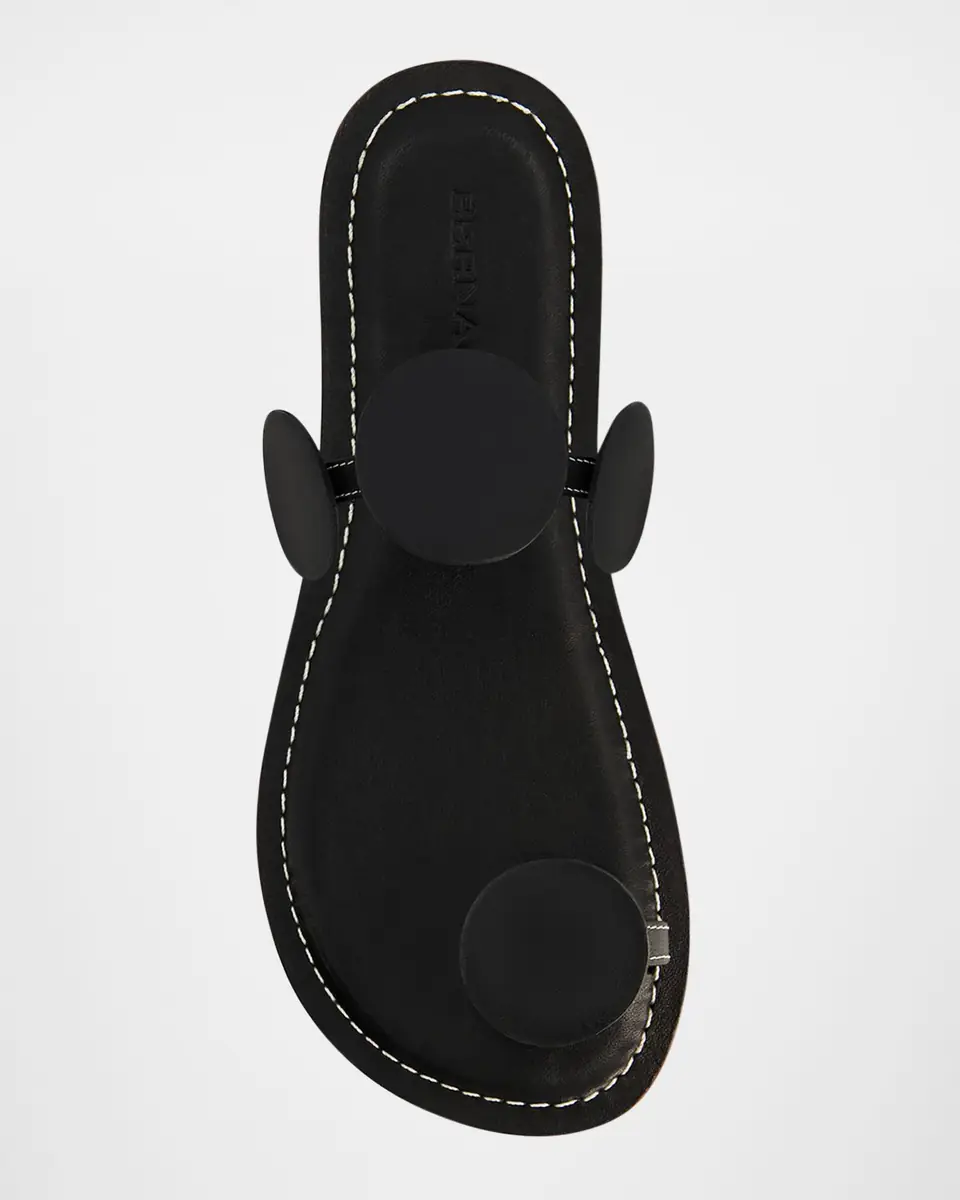 Bernardo New Moon Circle Leather Flat Sandals | Thumbnail 5 Bernardo New Moon Circle Leather Flat Sandals | Thumbnail 5