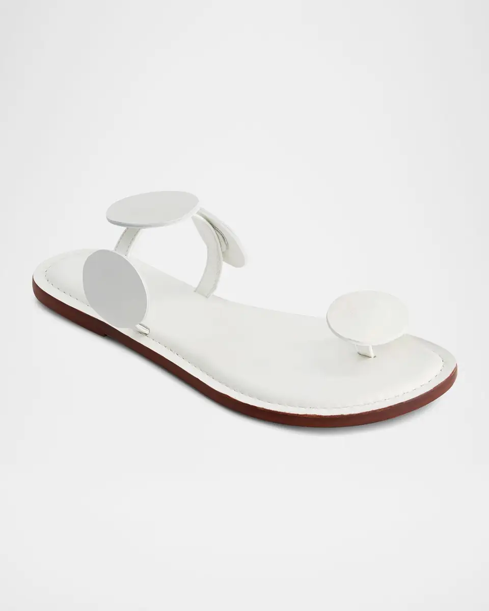 Bernardo New Moon Circle Leather Flat Sandals | Thumbnail 6 Bernardo New Moon Circle Leather Flat Sandals | Thumbnail 6