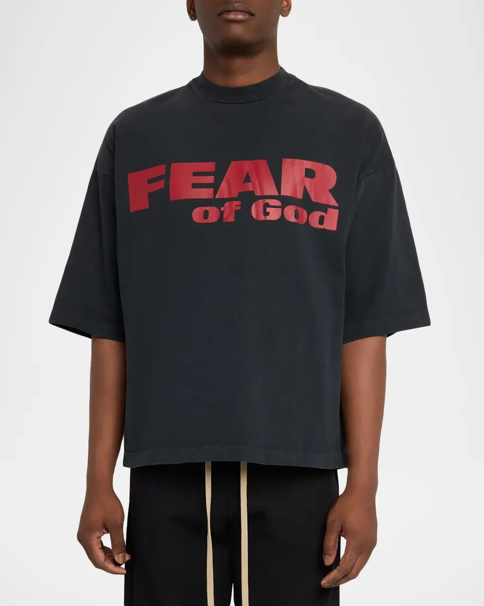 Fear of God Men's Cotton Fear Is Gone Crewneck T-Shirt | Thumbnail 4