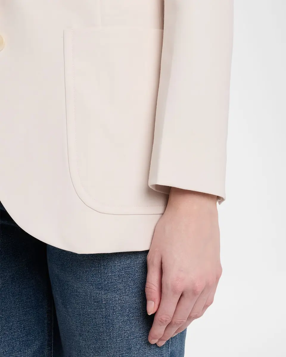 Victoria Beckham Patch-Pocket Single-Breasted Jacket | Thumbnail 5 Victoria Beckham Patch-Pocket Single-Breasted Jacket | Thumbnail 5