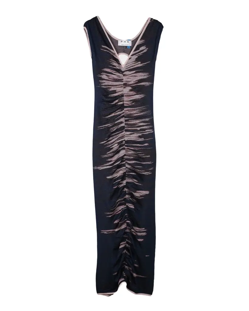 PH5 Danio Ruched Open-Back Maxi Dress | Image 1 PH5 Danio Ruched Open-Back Maxi Dress | Image 1